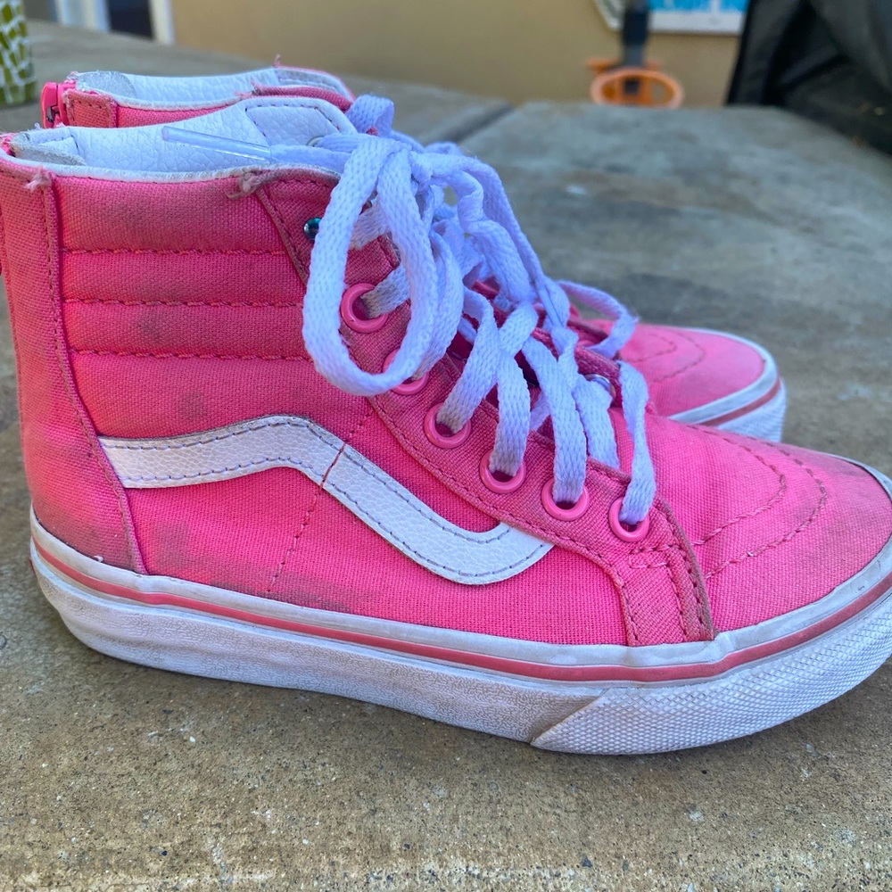 Kids Vans SK8-Hi Zip shoes